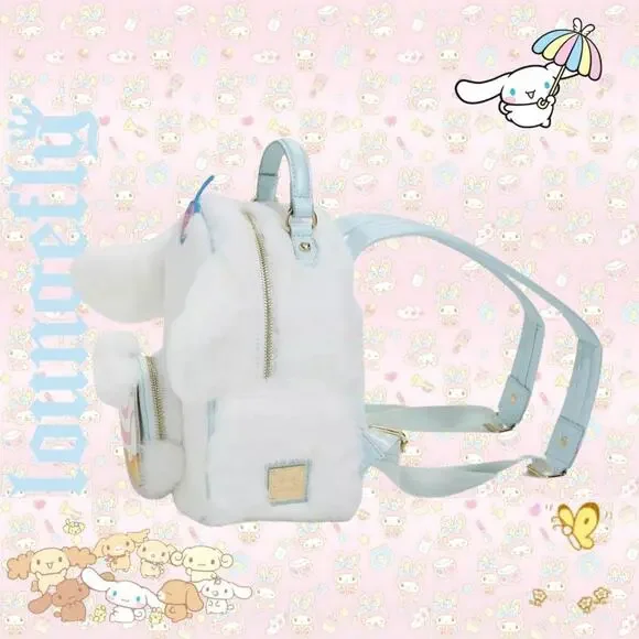 NWT Loungefly Sanrio Cinnamoroll Cupcake Mini Backpack - Picture 3 of 5